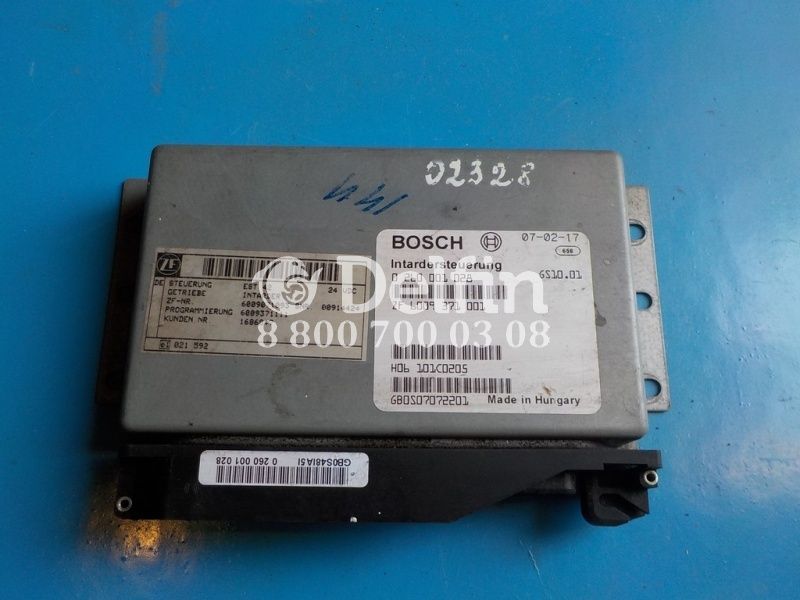 0260001028 Блок управления Интардой(КПП) DAF